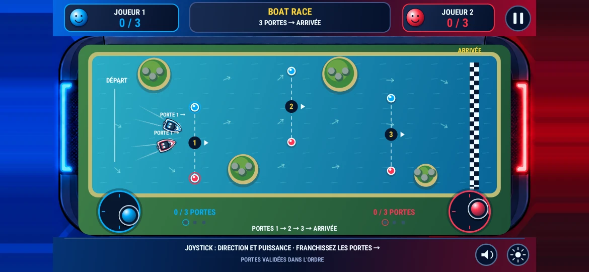 boat race — Capture du jeu
