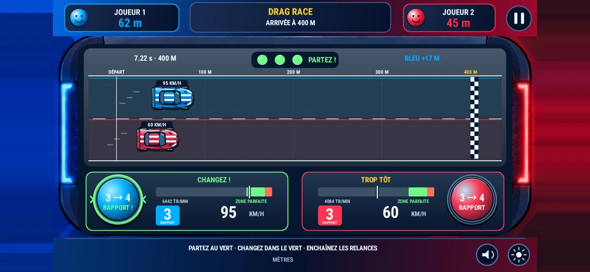 Drag Race — Capture du jeu